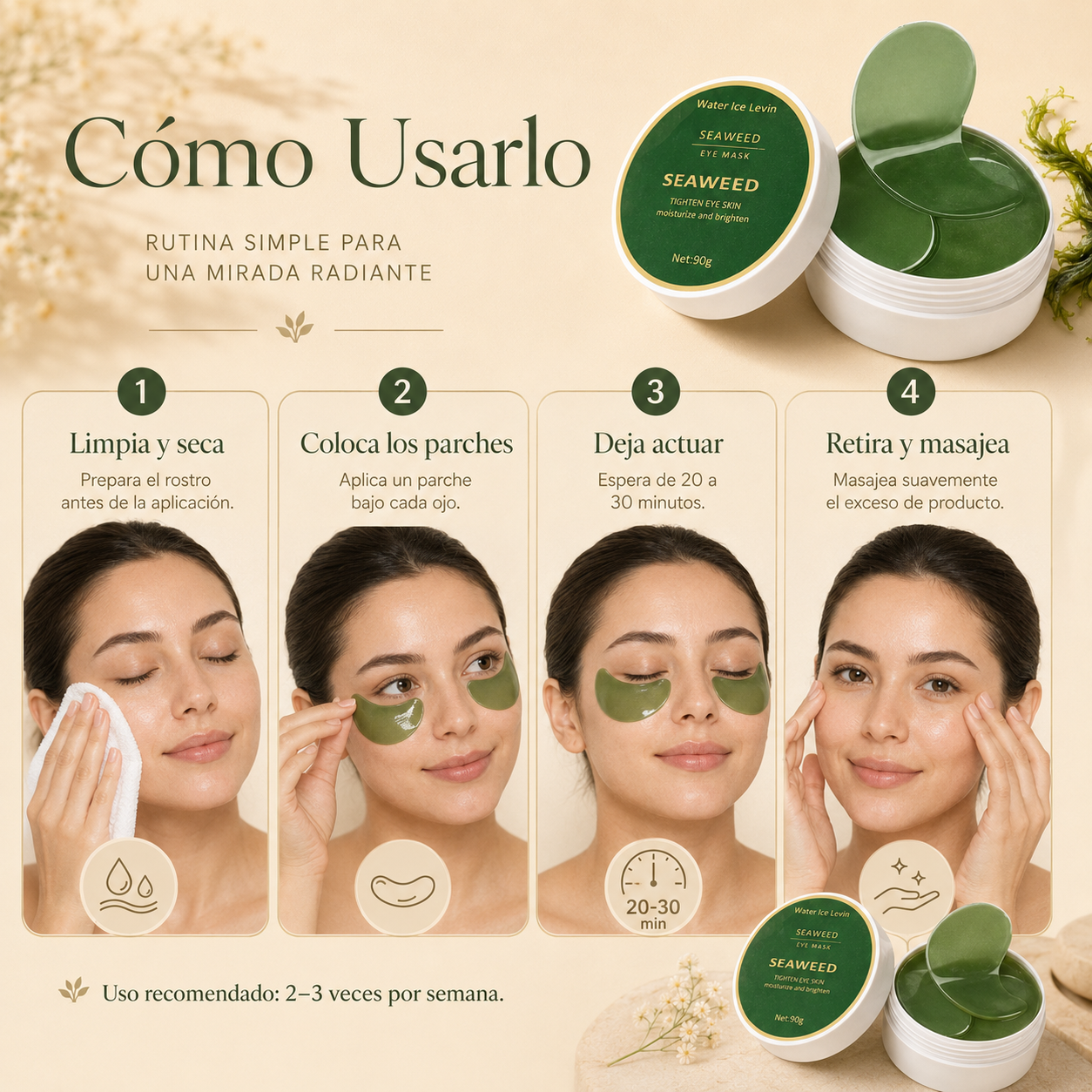 Parches Lumina Contorno de Ojos